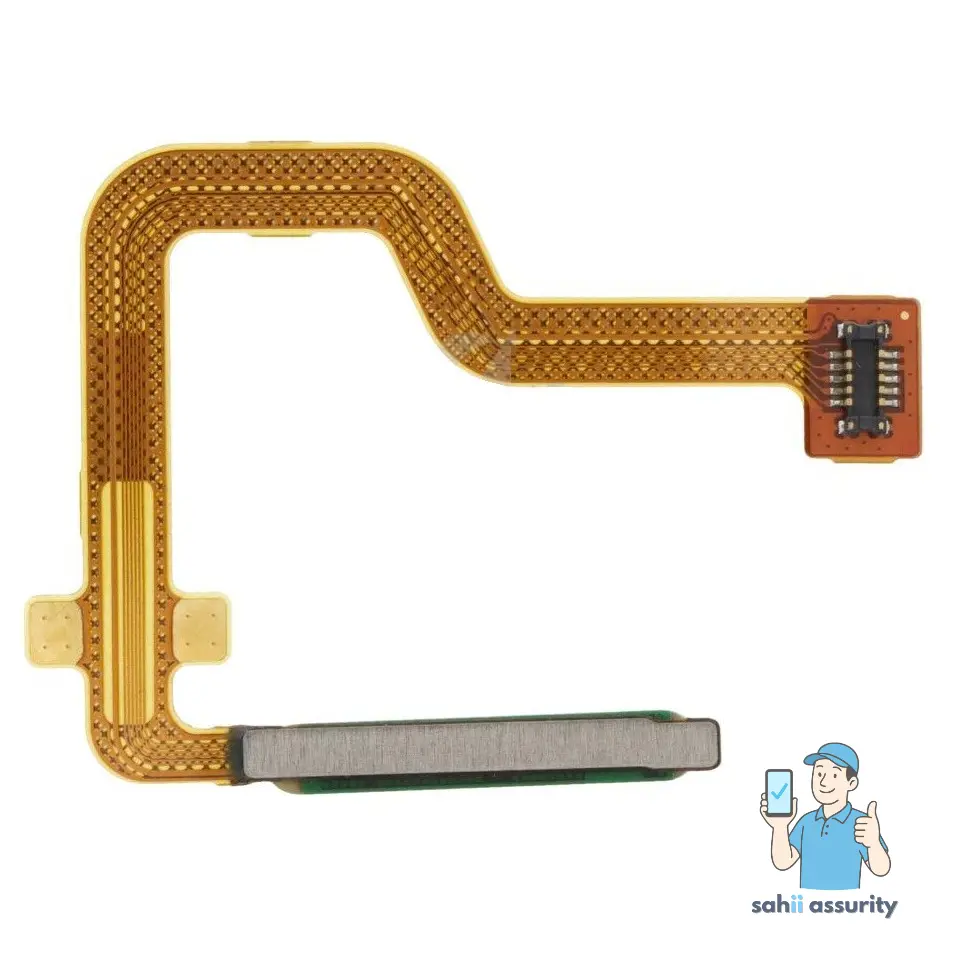 Fingerprint Sensor with Flex Cable for Motorola Moto G54 5G Black thumbnail